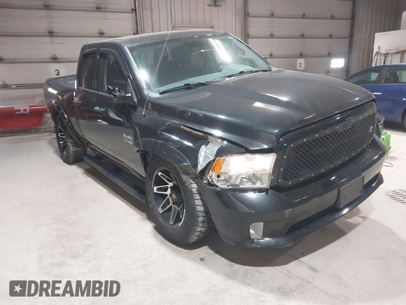 2017 Ram 1500 Express with VIN 1C6RR7FT1HS720437, listed as a IAAI auction lot 41975071 with 63,161 mi miles. Bid and sale history available at carsss.com. Image 1.