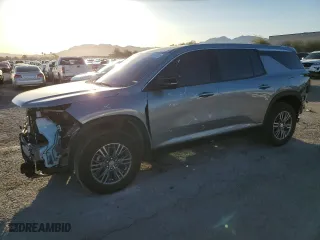 2024 Chevrolet Traverse FWD LS with VIN 1GNEREKS9RJ177071, listed as a Copart auction lot 48261405 with 11,754 mi miles and Salvage Title. Bid and sale history available at carsss.com. Image 1.