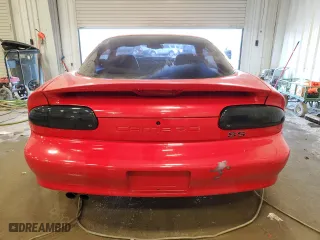 1996 Chevrolet Camaro Z28 with VIN 2G1FP22P3T2126988, listed as a Copart auction lot 82820474 with 5,926 mi miles and Non Repairable. Bid and sale history available at carsss.com. Image 6.
