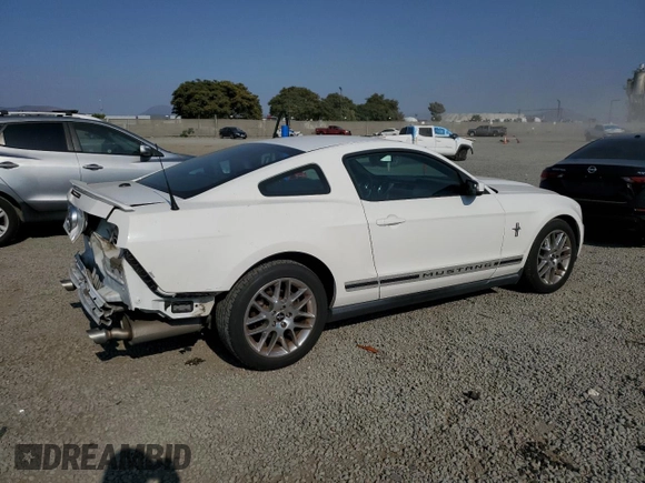 2012 Ford Mustang Premium with VIN 1ZVBP8AMXC5256770, listed as a Copart auction lot 63042445 with 101,849 mi miles and Salvage title. Bid and sale history available at DreamBid. Image 3.