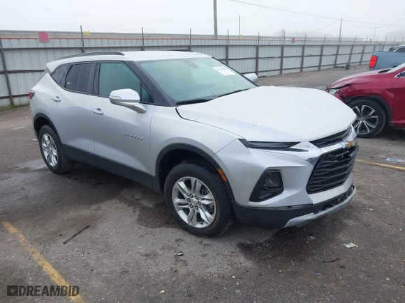 2021 Chevrolet Blazer LT with VIN 3GNKBDRS5MS511594, listed as a IAAI auction lot 41135245 with 73,304 mi miles. Bid and sale history available at carsss.com. Image 1.