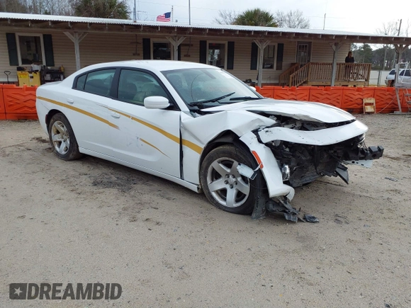 2019 Dodge Charger Police with VIN 2C3CDXAT2KH514146, listed as a IAAI auction lot 41431813 with 111,411 mi miles and . Bid and sale history available at DreamBid. Image 1.