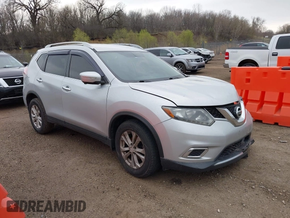 2014 Nissan Rogue SV with VIN 5N1AT2MT8EC789902, listed as a IAAI auction lot 42060459 with 192,004 mi miles and . Bid and sale history available at DreamBid. Image 1.