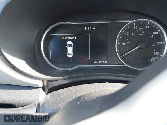 2021 Nissan Versa SV with VIN 3N1CN8EV1ML840964, listed as a IAAI auction lot 41412330 with 98,934 mi miles and . Bid and sale history available at DreamBid. Image 7.