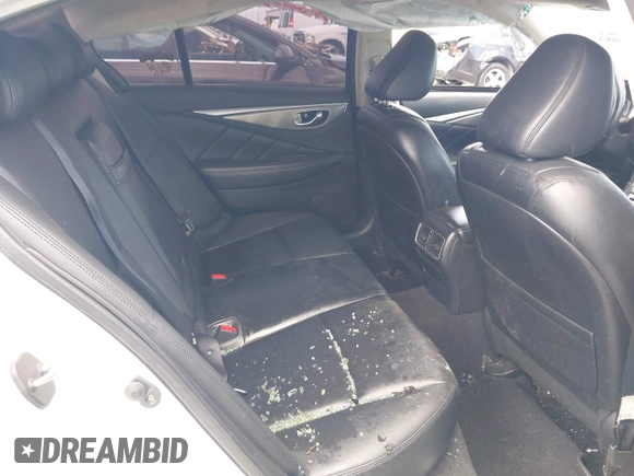 2014 Infiniti Q50 Sport with VIN JN1BV7AP5EM677112, listed as a IAAI auction lot 42108372 with 151,525 mi miles and . Bid and sale history available at DreamBid. Image 8.