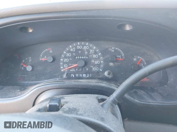 2001 Ford Econoline Cargo with VIN 1FTNE24LX1HB17529, listed as a IAAI auction lot 42002967 with 309,605 mi miles and . Bid and sale history available at DreamBid. Image 7.