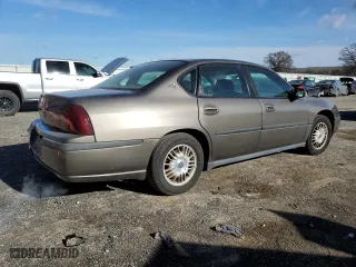 2002 Chevrolet Impala with VIN 2G1WF55K029189458, listed as a Copart auction lot 41745695 with 182,236 mi miles and Non Repairable. Bid and sale history available at carsss.com. Image 3.