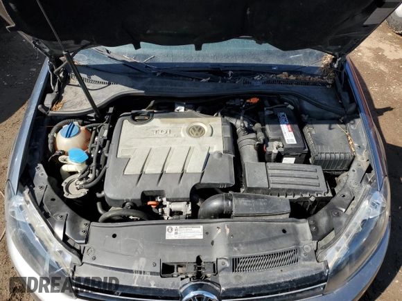 2011 Volkswagen Jetta SportWagen TDI with VIN 3VWPL7AJ0BM651731, listed as a Copart auction lot 50129045 with 112,572 mi miles and Salvage Title. Bid and sale history available at carsss.com. Image 11.