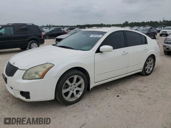 2008 Nissan Maxima 3.5 SE with VIN 1N4BA41EX8C815166, listed as a Copart auction lot 50884855 with 162,292 mi miles and Clean Title. Bid and sale history available at carsss.com. Image 1.
