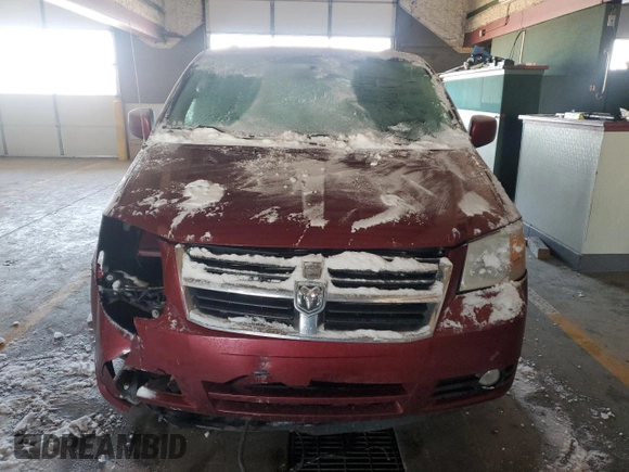 2010 Dodge Grand Caravan Crew with VIN 2D4RN6DX7AR446546, listed as a Copart auction lot 42484005 with 118,104 mi miles and Salvage Title. Bid and sale history available at DreamBid. Image 5.
