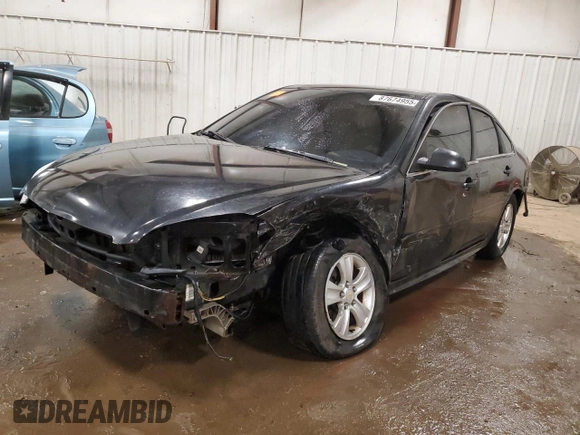 2012 Chevrolet Impala LS Fleet with VIN 2G1WF5E36C1225470, listed as a Copart auction lot 87674955 with 183,463 mi miles and Clean Title. Bid and sale history available at DreamBid. Image 1.