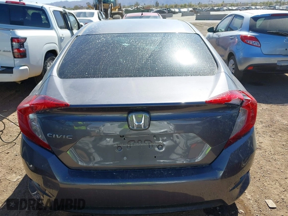 2016 Honda Civic Sedan LX with VIN 19XFC2F5XGE083440, listed as a IAAI auction lot 41622068 with 176,886 mi miles. Bid and sale history available at carsss.com. Image 15.