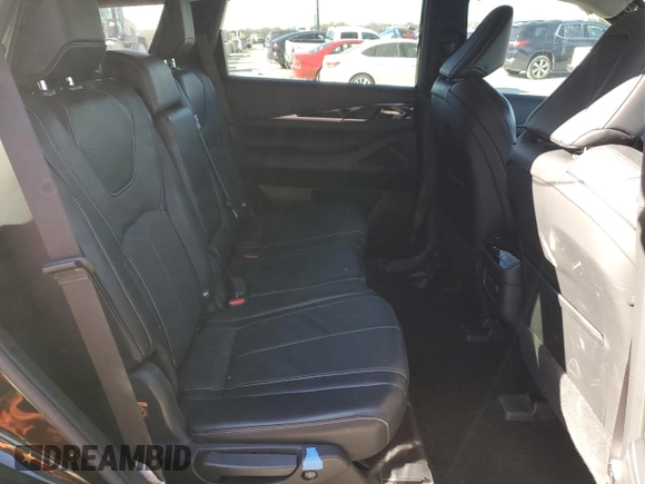 2024 Infiniti QX60 Pure with VIN 5N1DL1ES5RC345587, listed as a Copart auction lot 83889614 with 9,829 mi miles and Salvage title. Bid and sale history available at DreamBid. Image 11.