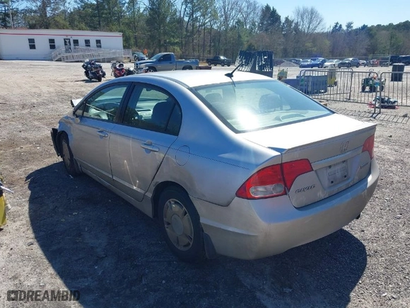 2009 Honda Civic Hybrid with VIN JHMFA36249S000925, listed as a IAAI auction lot 41823981 with 201,346 mi miles. Bid and sale history available at carsss.com. Image 3.