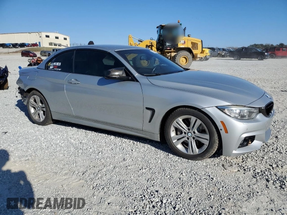 2016 BMW 4 Series 435i with VIN WBA3T3C5XG5A41617, listed as a Copart auction lot 82854044 with 93,213 mi miles and Salvage title. Bid and sale history available at DreamBid. Image 4.