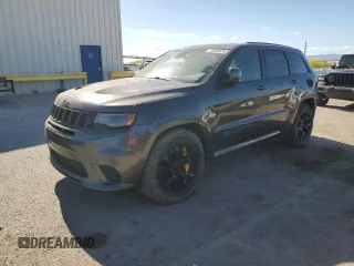 2018 Jeep Grand Cherokee Trackhawk with VIN 1C4RJFN96JC377074, listed as a Copart auction lot 53305975 with 27,625 mi miles and Salvage title. Bid and sale history available at DreamBid. Image 1.