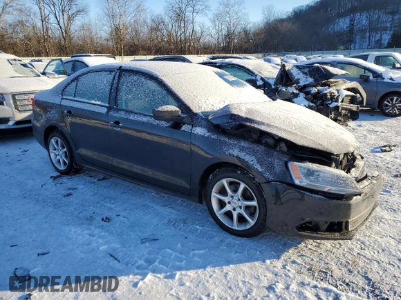 2011 Volkswagen Jetta Sedan S with VIN 3VW1K7AJ9BM044963, listed as a Copart auction lot 87917475 with 132,853 mi miles and Salvage Title. Bid and sale history available at carsss.com. Image 4.