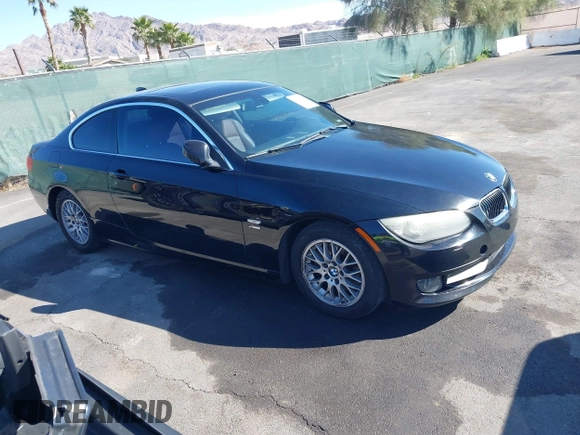 2011 BMW 3 Series 328i xDrive with VIN WBAKF5C58BE654906, listed as a IAAI auction lot 41725240 with 123,743 mi miles. Bid and sale history available at carsss.com. Image 1.