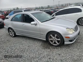 2007 Mercedes-Benz C 230 Sport with VIN WDBRF52H57A950508, listed as a Copart auction lot 54925925 with 84,905 mi miles and Clean Title. Bid and sale history available at DreamBid. Image 4.