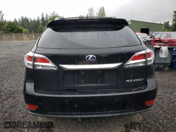 2013 Lexus RX 450h with VIN JTJBC1BA8D2452278, listed as a Copart auction lot 60885815 with 66,889 mi miles and Salvage title. Bid and sale history available at DreamBid. Image 6.