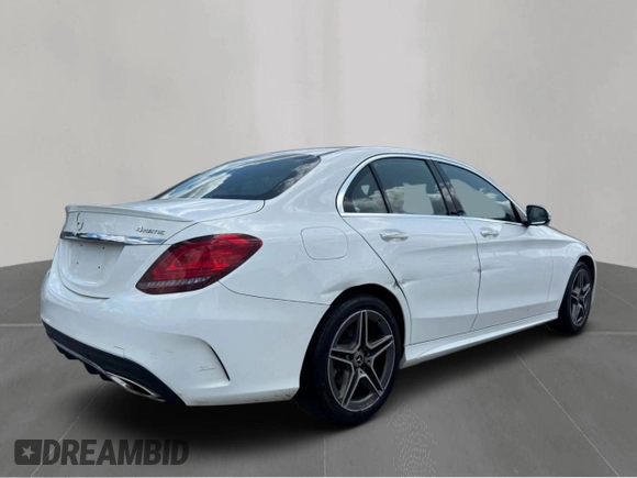 2020 Mercedes-Benz C 300 with VIN WDDWF8EB0LR541976, listed as a Copart auction lot 59666185 with 85,591 mi miles and Clean title. Bid and sale history available at DreamBid. Image 4.