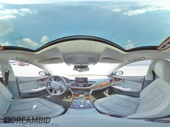 2013 Audi A7 Prestige with VIN WAU2GAFC1DN074660, listed as a Copart auction lot 62410655 with 164,801 mi miles and Salvage title. Bid and sale history available at DreamBid. Image 14.