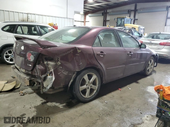 2007 Mazda 6 S Sport VE with VIN 1YVHP80D575M08954, listed as a Copart auction lot 42034825 with 134,880 mi miles and Salvage Title. Bid and sale history available at DreamBid. Image 3.
