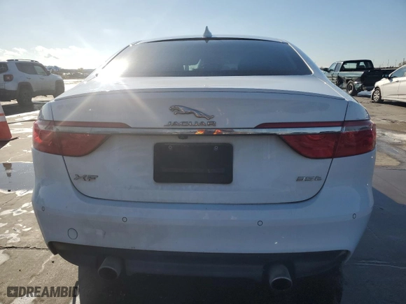 2016 Jaguar XF 35t Prestige with VIN SAJBE4BV8GCY02512, listed as a Copart auction lot 84510554 with 135,293 mi miles and Salvage Title. Bid and sale history available at carsss.com. Image 6.