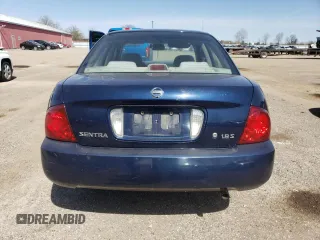 2005 Nissan Sentra 1.8 with VIN 3N1CB51DX5L456347, listed as a Copart auction lot 54887195 with 136,679 mi miles and Salvage Title. Bid and sale history available at DreamBid. Image 6.
