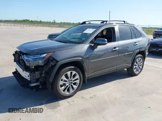 2024 Toyota RAV4 XLE Premium with VIN 2T3C1RFV0RW342137, listed as a IAAI auction lot 41991758 with 4,080 mi miles and . Bid and sale history available at DreamBid. Image 2.
