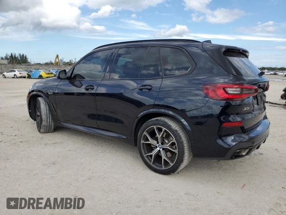 2023 BMW X5 xDrive45e with VIN 5UXTA6C03P9N68546, listed as a Copart auction lot 46806535 with 41,456 mi miles and Salvage Title. Bid and sale history available at carsss.com. Image 2.