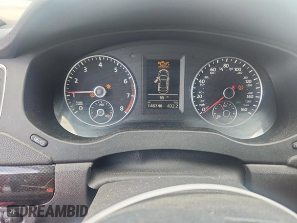 2014 Volkswagen Jetta GLI Edition 30 with VIN 3VW4S7AJ2EM295485, listed as a Copart auction lot 60864635 with 148,740 mi miles and Non repairable. Bid and sale history available at DreamBid. Image 9.