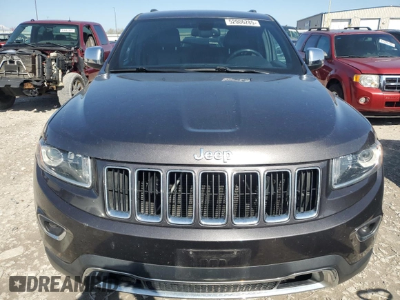 2015 Jeep Grand Cherokee Limited with VIN 1C4RJFBG4FC157894, listed as a Copart auction lot 52006285 with 153,029 mi miles and Salvage Title. Bid and sale history available at carsss.com. Image 5.