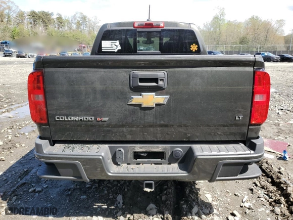 2018 Chevrolet Colorado 4WD LT with VIN 1GCGTCEN3J1195132, listed as a Copart auction lot 53256635 with 181,130 mi miles and Salvage Title. Bid and sale history available at carsss.com. Image 6.