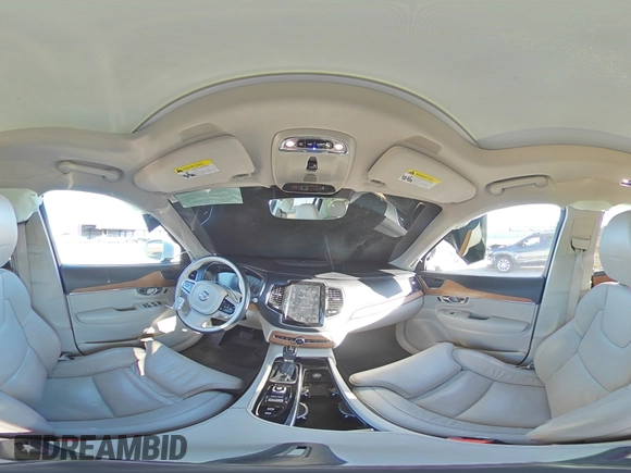 2018 Volvo XC90 Inscription with VIN YV4A22PL2J1206729, listed as a Copart auction lot 80166224 with 81,199 mi miles and Salvage Title. Bid and sale history available at DreamBid. Image 14.