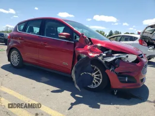 2015 Ford C-Max Energi SEL with VIN 1FADP5CU2FL117827, listed as a Copart auction lot 61459354 with 133,474 mi miles and Clean Title. Bid and sale history available at carsss.com. Image 4.
