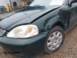 2000 Honda Civic VP with VIN 2HGEJ6615YH603265, listed as a IAAI auction lot 40861514 with 186,694 mi miles. Bid and sale history available at carsss.com. Image 6.