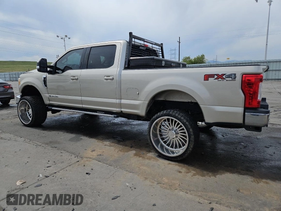 2017 Ford F-350 Platinum with VIN 1FT8W3BT2HEC01200, listed as a Copart auction lot 51653455 with 94,440 mi miles and Salvage Title. Bid and sale history available at DreamBid. Image 2.