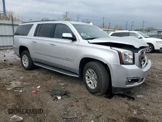 2017 GMC Yukon XL SLT with VIN 1GKS2GKC0HR368385, listed as a Copart auction lot 54260245 with 90,942 mi miles and Salvage title. Bid and sale history available at DreamBid. Image 4.