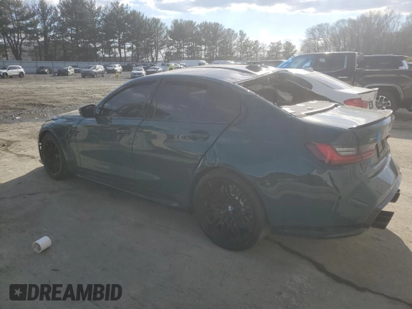 2024 BMW M3 Competition xDrive z VIN WBS43AY08RFT62048, wystawiony jako Copart lot #42980275 z przebiegiem Nie podano mil oraz Szkoda całkowita • Salvage title. Historia ofert i sprzedaży dostępna na DreamBid. Obrazek 2.