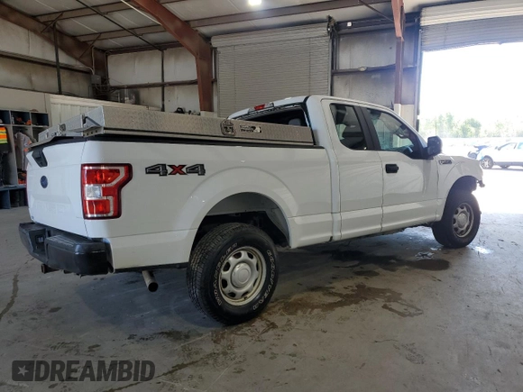 2018 Ford F-150 XL with VIN 1FTEX1EB6JFB96834, listed as a Copart auction lot 62023435 with 164,834 mi miles and Clean title. Bid and sale history available at DreamBid. Image 3.