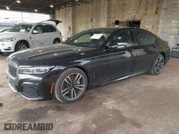 2020 BMW 7 Series 750i xDrive with VIN WBA7U2C02LGJ59475, listed as a IAAI auction lot 41975021 with 52,818 mi miles and . Bid and sale history available at carsss.com. Image 18.