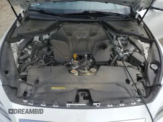 2020 Infiniti Q50 Luxe with VIN JN1EV7AR3LM250247, listed as a Copart auction lot 61791325 with 92,079 mi miles and Salvage title. Bid and sale history available at DreamBid. Image 11.