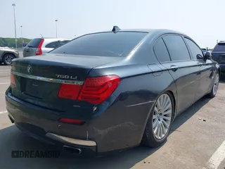 2010 BMW 7 Series 750Li with VIN WBAKB8C50ACY64262, listed as a IAAI auction lot 42433667 with 121,008 mi miles and . Bid and sale history available at DreamBid. Image 4.