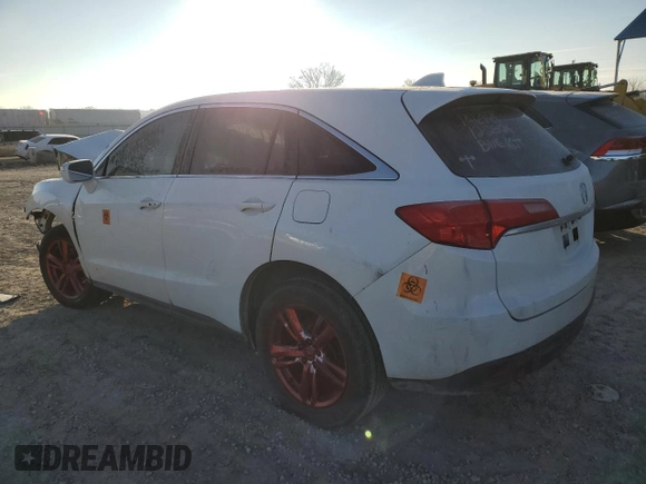 2015 Acura RDX with VIN 5J8TB4H3XFL025123, listed as a Copart auction lot 41508685 with 0 mi miles and Salvage Title. Bid and sale history available at carsss.com. Image 2.