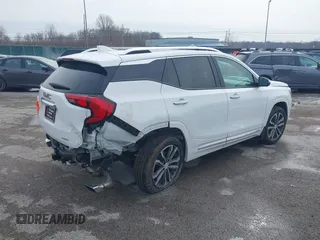 2020 GMC Terrain Denali with VIN 3GKALXEX9LL257793, listed as a IAAI auction lot 41410893 with 55,425 mi miles and . Bid and sale history available at DreamBid. Image 4.