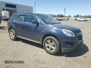 2016 Chevrolet Equinox LS with VIN 2GNFLEEK5G6312574, listed as a Copart auction lot 53605635 with 185,174 mi miles and Salvage Title. Bid and sale history available at DreamBid. Image 4.