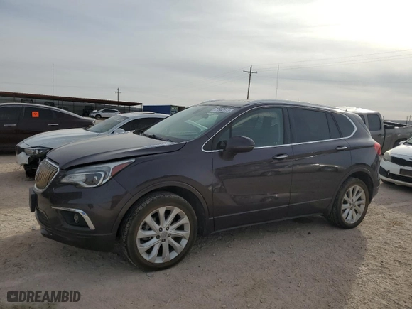 2018 Buick Envision Premium with VIN LRBFX3SX5JD049866, listed as a Copart auction lot 77942913 with 45,239 mi miles and Salvage Title. Bid and sale history available at carsss.com. Image 1.