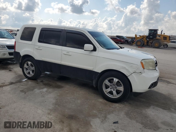 2013 Honda Pilot EX-L with VIN 5FNYF3H52DB024147, listed as a Copart auction lot 62842255 with 163,792 mi miles and Clean title. Bid and sale history available at DreamBid. Image 4.