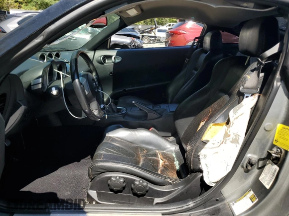 2004 Nissan 350Z Touring with VIN JN1AZ34E54T052703, listed as a Copart auction lot 70016184 with 170,619 mi miles and Salvage Title. Bid and sale history available at carsss.com. Image 10.